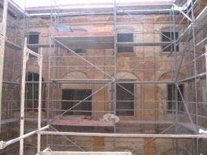 Obras en el Claustro