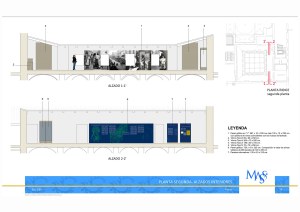Secciones Claustro. Proyecto Museográfico